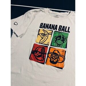 Savannah Bananas Evoshield Baseball Tour T-Shirt XL Firefighters Party Texas